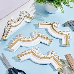 Selbstklebende Applikation aus geschnitztem PVC&nbsp;FIND-WH0149-22B