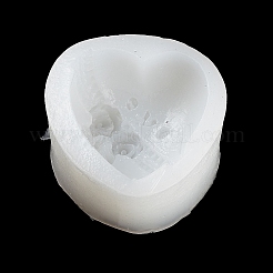 Moules en silicone diy cœur et rose pour la saint-valentin&nbsp;SIL-Z008-02E