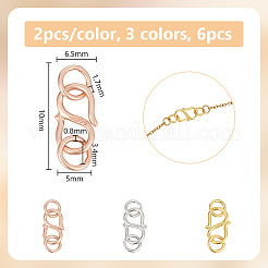 6 fermoir en S en argent sterling&nbsp;FIND-GO0001-44B