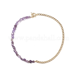 Gemischten natürlichen Edelstein Perlenketten&nbsp;NJEW-JN04156