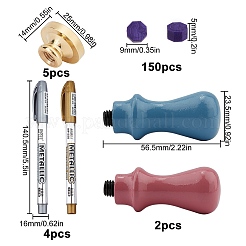 DIY Wachssiegel-Stempel-Kits&nbsp;DIY-CP0002-61