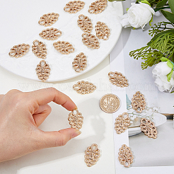 20 boutonnière réglable en alliage de zinc pour jean&nbsp;FIND-FH0017-92G