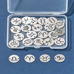 24 Stück 12 Stile 201 Edelstahlglieder/-verbinder&nbsp;STAS-FS0001-98