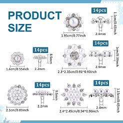 70 bouton à tige en alliage strass&nbsp;BUTT-FG0001-67