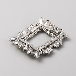 Legierung kristall strass schuhdekorationen&nbsp;FIND-WH0153-05P