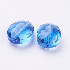 Sfaccettate perle di vetro&nbsp;GLAA-MSMC004-02