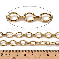 Ovale Gliederketten aus Edelstahl 304&nbsp;CHS-C014-12G