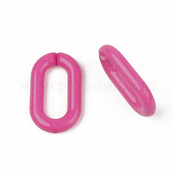 Anelli acrilici opachi collega&nbsp;OACR-T024-02-G04