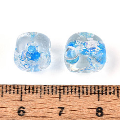 Hilos de cuentas de lampwork hechos a mano&nbsp;FOIL-T008-04D
