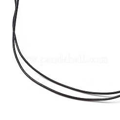 Synthetische türkisfarbene Herz-Lasso-Halskette und Ohrhänger-Sets&nbsp;SJEW-JS01303