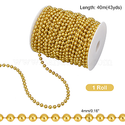 Catene fatte a mano in resina imitazione perla con perline&nbsp;CRES-WH0006-05A