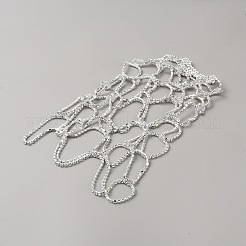 Legierungs-Strass-Quastenketten-Stirnbänder für Frauen&nbsp;OHAR-WH20005-01S