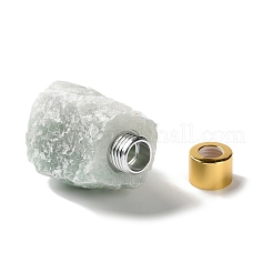 Flacon de parfum en aventurine verte naturelle brute&nbsp;G-B131-03A