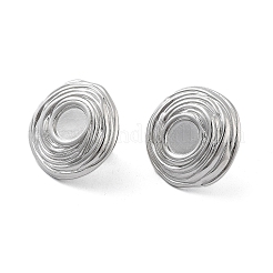 Orecchini a bottone in acciaio inossidabile 304 anti-ossidazione&nbsp;EJEW-P258-43P