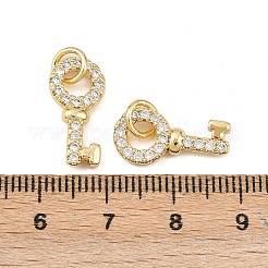 Latón claro colgantes de circonita cúbica&nbsp;KK-L251-56G