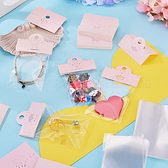 80 sachet rectangulaire en cellophane transparent&nbsp;AJEW-TA0005-88