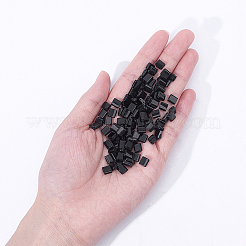100 perlina di onice nero naturale tinta e riscaldata&nbsp;G-NB0005-95B