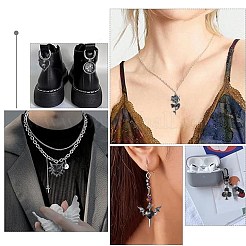 8 pendentif en alliage émaillé et strass&nbsp;ENAM-FS0004-33