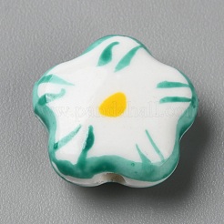 Perle En Porcelaine Blanche Avec Inscription "Foi" - Unique, Pour Bijoux DIY Ou Cadeau