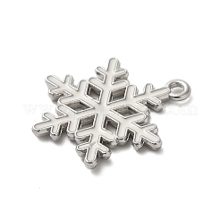 Pendenti smaltati in lega a tema invernale&nbsp;ENAM-M002-05Q-P
