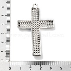 Gros pendentifs en alliage avec strass&nbsp;ALRI-S001-13A-P