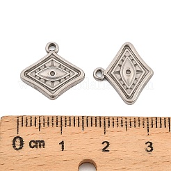 Anhänger aus 304 Edelstahl&nbsp;STAS-B099-07P