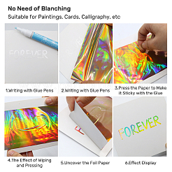 A4 Heißprägefolienpapier&nbsp;DIY-BC0010-79