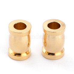 Latón entrepieza de abalorios&nbsp;KK-O133-204-G