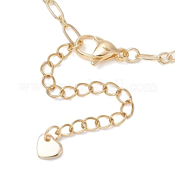 Messing-Figaroketten-Armbänder für Damen&nbsp;BJEW-JB12575