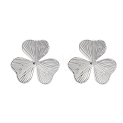 Boucles d'oreilles à tige en acier inoxydable 304 pour femmes&nbsp;EJEW-K306-02P
