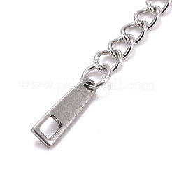 Rallonge de chaîne en acier inoxydable 304 résistant au ternissement&nbsp;STAS-F268-14P