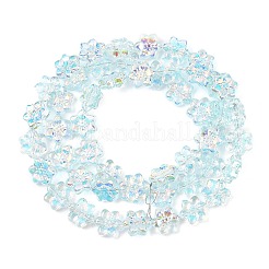 FilI di perline in vetro placcato&nbsp;EGLA-P069-02A-AB03