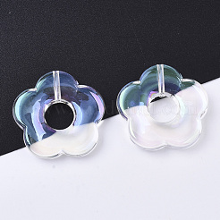 Transparente Acryl Perlen&nbsp;PACR-R246-031