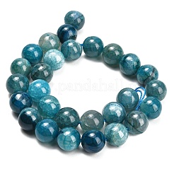 Natur Drachen Venen Achat Perlen Stränge&nbsp;GG-L001-L01-01G