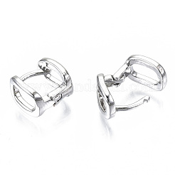 Orecchini a cerchio in ottone&nbsp;EJEW-S201-245P