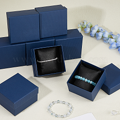 Caja de regalo de almacenamiento de pulsera de papel&nbsp;CON-WH0088-67F