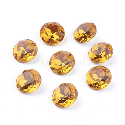 Spitze Rückseite u. Rückseite überzogene k9 Glasrhinestone Cabochons&nbsp;RGLA-J012-10mm-292