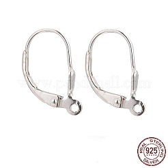 925 Sterling-Silber-Hebel-Creolen-Ohrring-Zubehörse&nbsp;STER-A002-181