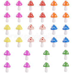 32 Stück Miniatur-Ornamente in 8 Farben&nbsp;DJEW-TA0001-24