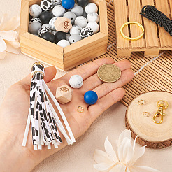 Kit de fabrication de bracelet porte-clés bricolage&nbsp;DIY-TA0004-40