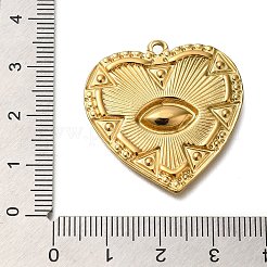 Ionenplattierung (IP) 304 Edelstahl Anhänger Strass-Einstellungen&nbsp;STAS-H225-06G