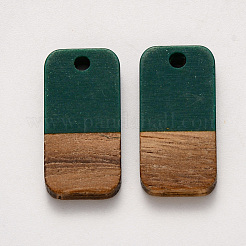 Anhänger aus Harz und Walnussholz&nbsp;RESI-S384-008A-A01