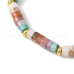 Pulseras elásticas con cuentas de piedras preciosas mixtas naturales para mujer&nbsp;BJEW-JB12819