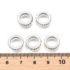 Messing Strass Zwischen perlen&nbsp;RB-H252-01P