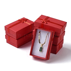 Boîtes à collier en papier carton&nbsp;CON-G021-01A-01