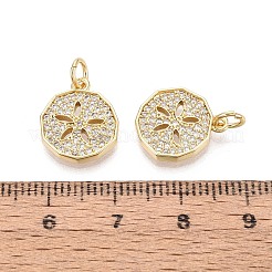 Adornos de latón micropavé de circonia cúbica&nbsp;KK-N287-38G