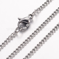 Collana in acciaio inossidabile 304 anti-ossidazione&nbsp;X-MAK-K004-11P
