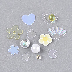 Handgemachter Ton-Cabochon&nbsp;CLAY-N013-29G