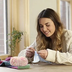 Fil de polyester doux au crochet&nbsp;YCOR-FZC0001-01G