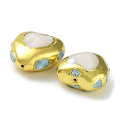 Larimar Naturperlen&nbsp;KK-K348-24G